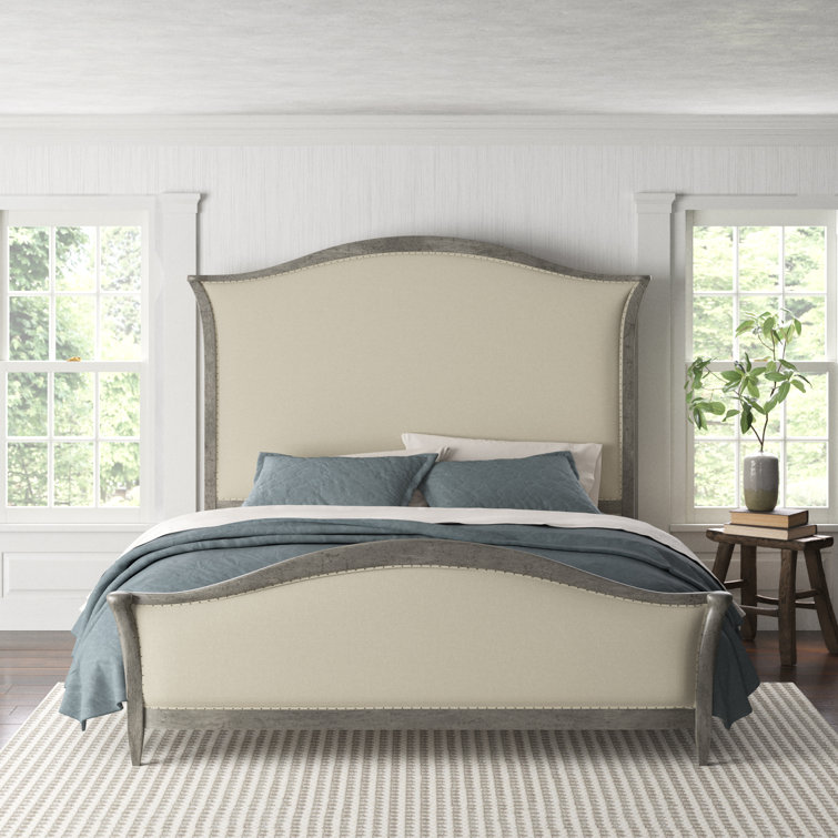 Overby upholstered store platform bed